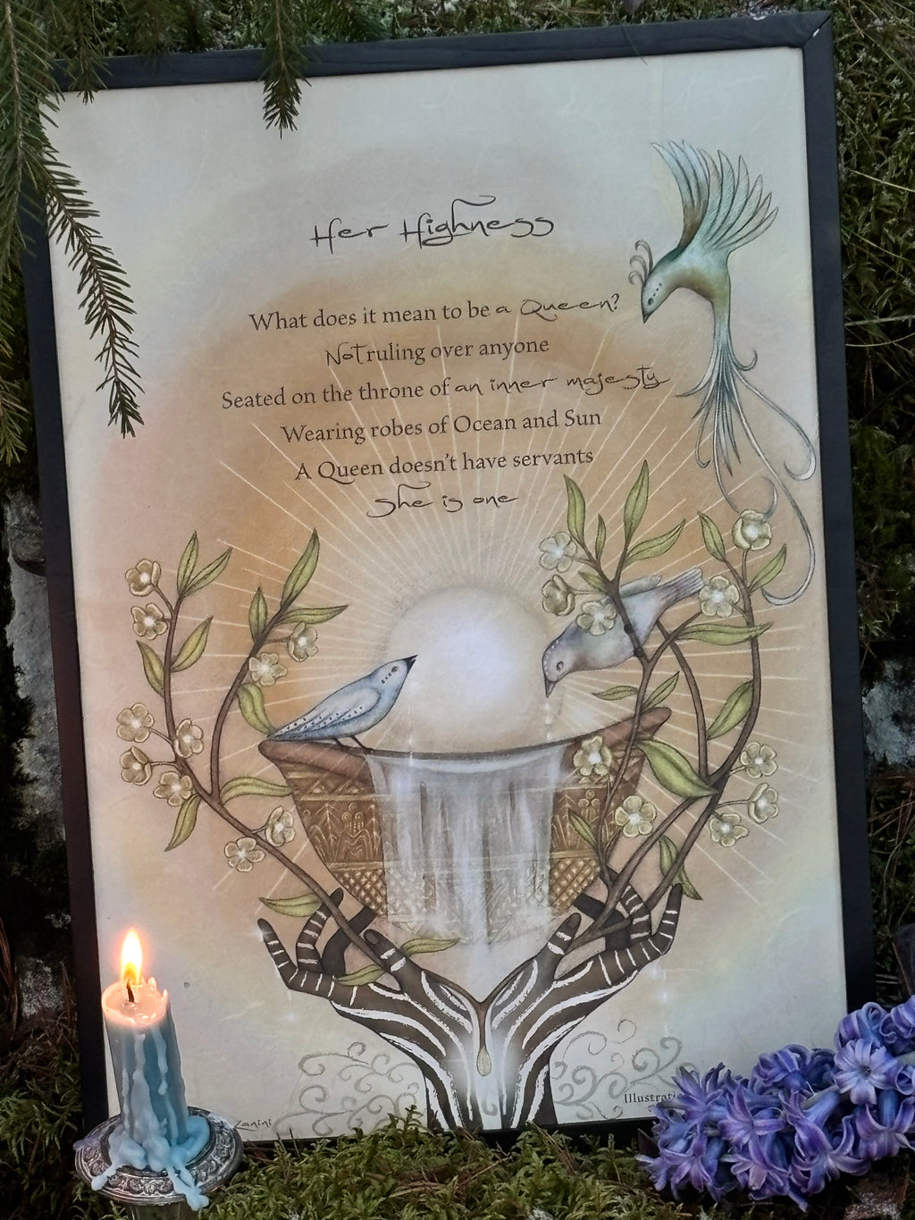 "Her Highness" Art Print