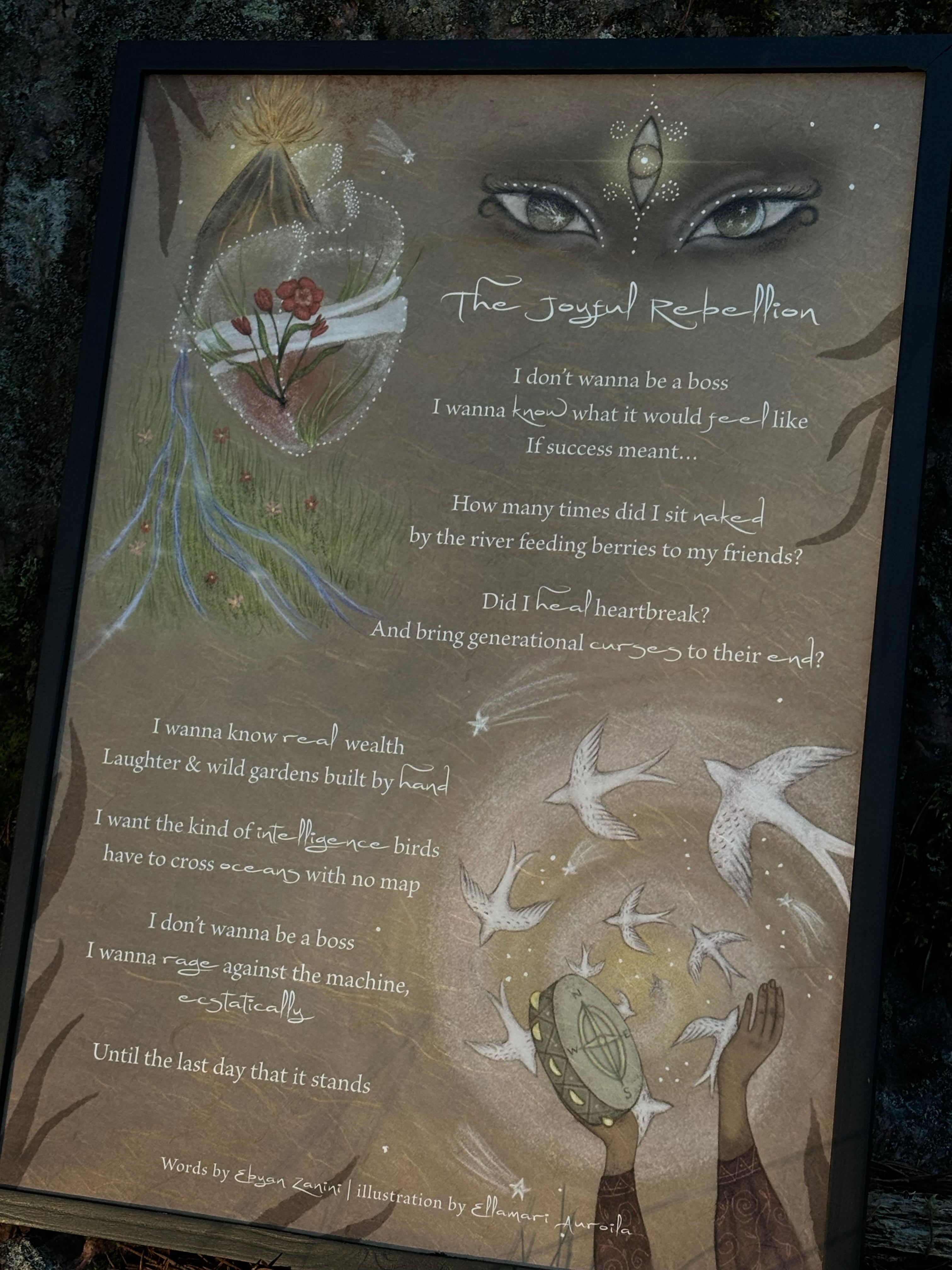 "The Joyful Rebellion" Art Print