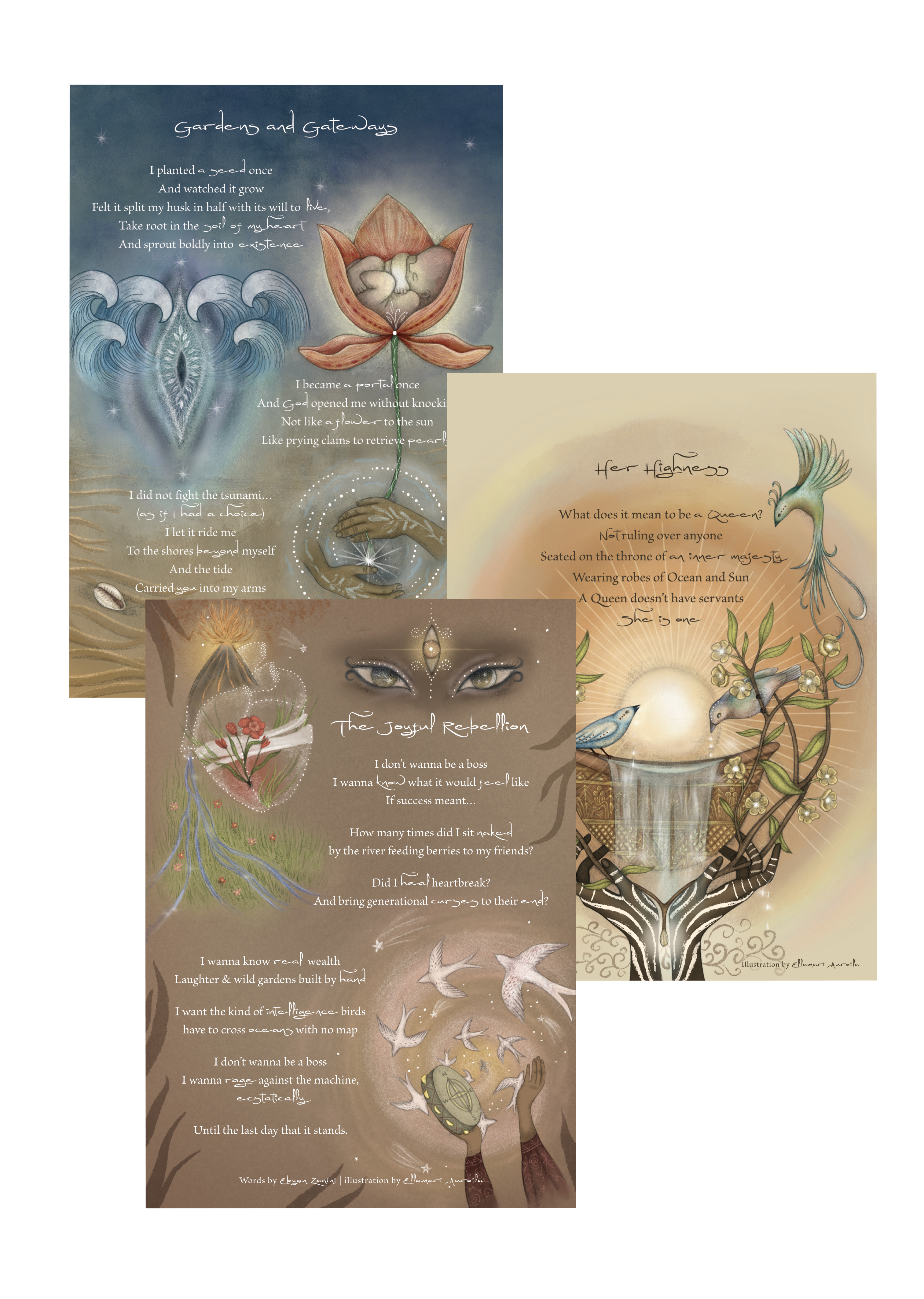 Art Print Bundles Of Three