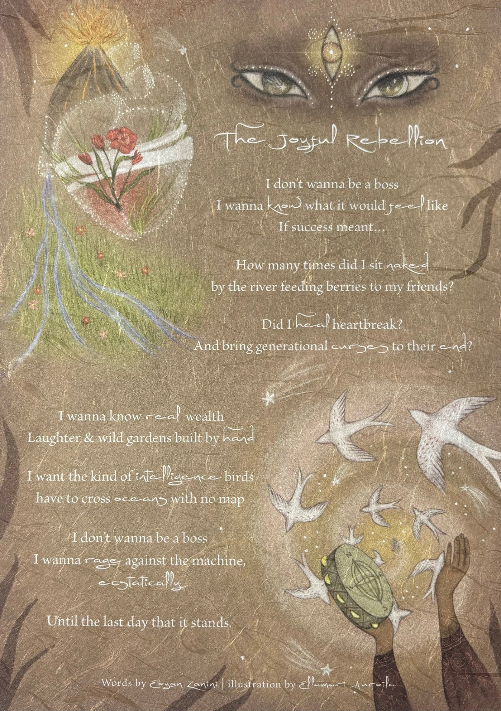 "The Joyful Rebellion" Art Print